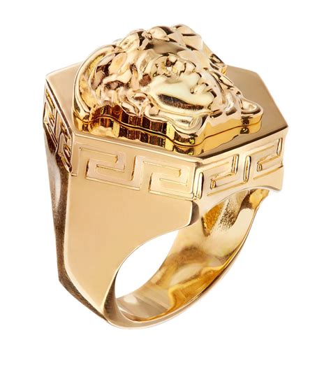 versace mens rings